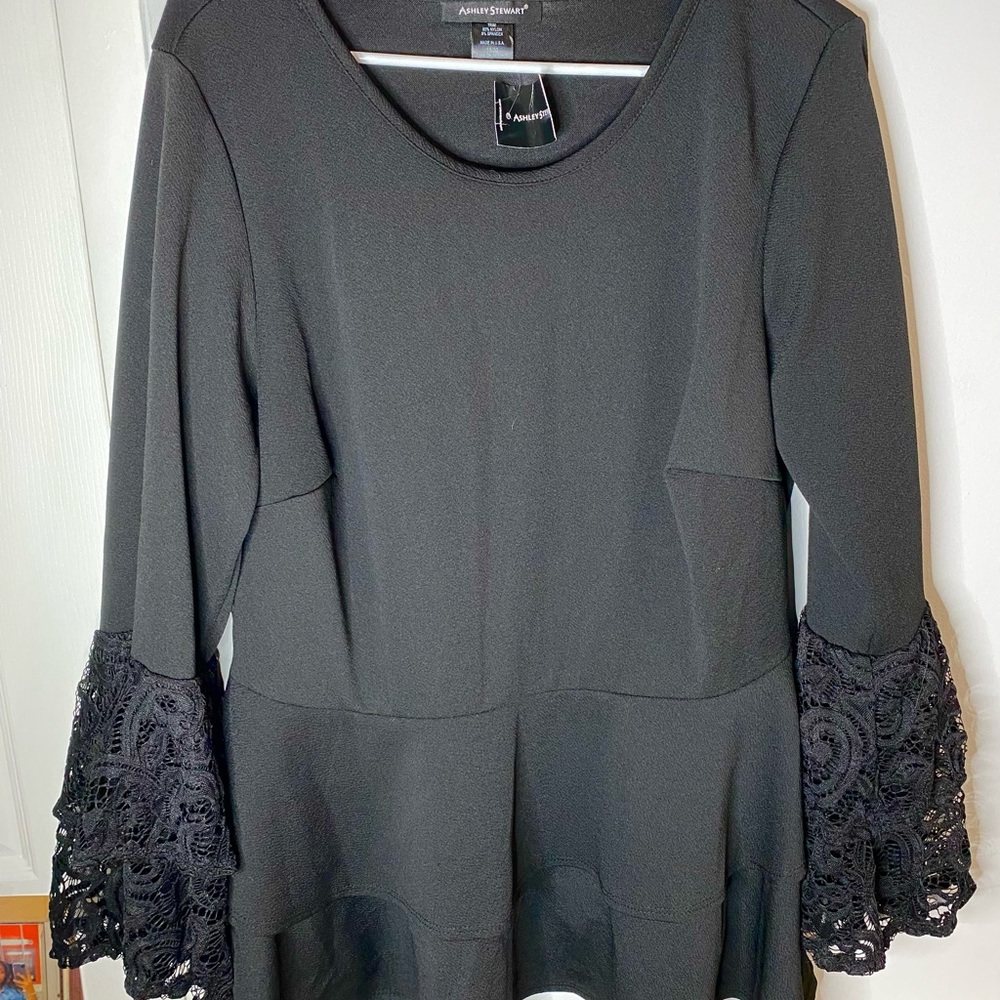 Black blouse shirt
